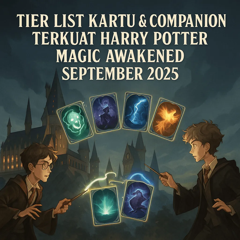 Tier List Kartu & Companion Terkuat Harry Potter Magic Awakened September 2025