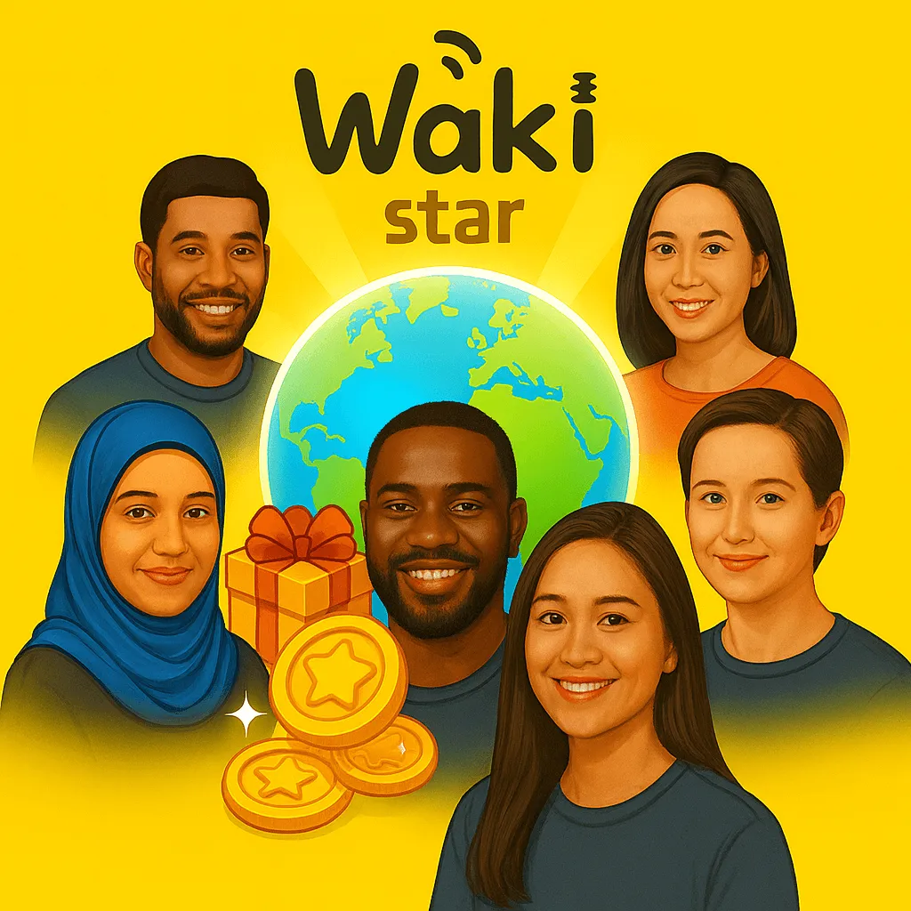 Waki Star untuk Cari Teman Internasional: 36+ Wilayah dalam Satu Aplikasi