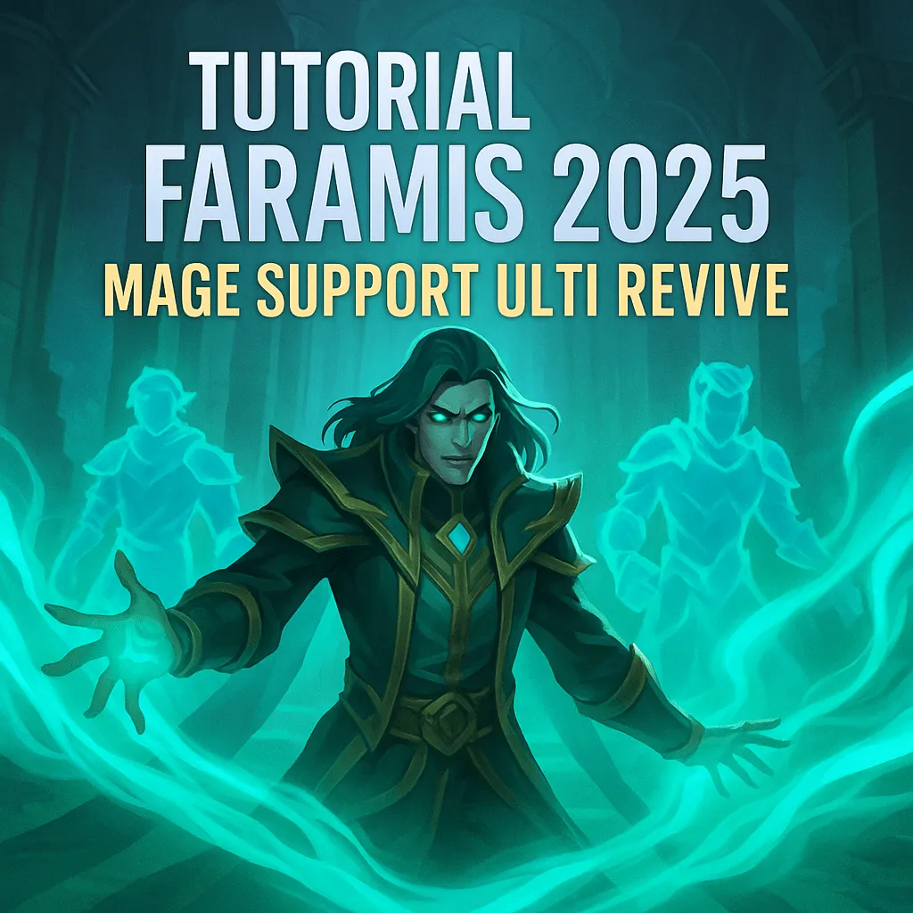 Tutorial Faramis Mobile Legends 2025: Mage Support Ulti Revive Meta September