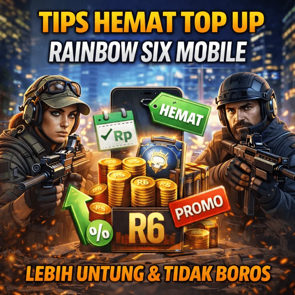 Tips Hemat Top Up Rainbow Six Mobile Agar Lebih Untung dan Tidak Boros