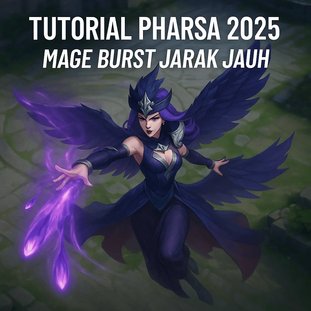 Tutorial Pharsa Mobile Legends 2025: Mage Burst Jarak Jauh & Meta Terkini