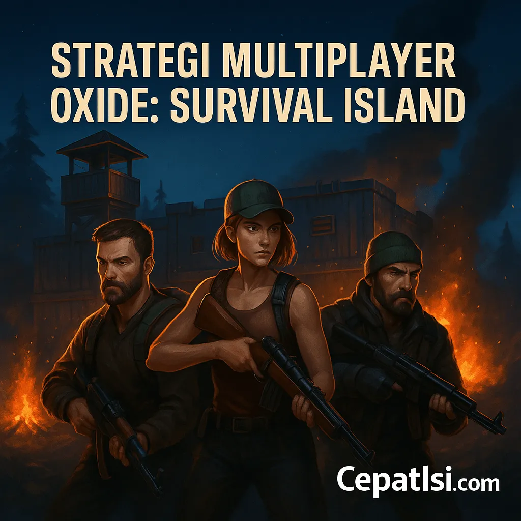 ⚔️ Strategi Multiplayer Oxide: Survival Island — Bangun Tim, Serang Musuh, Rebut Pulau!