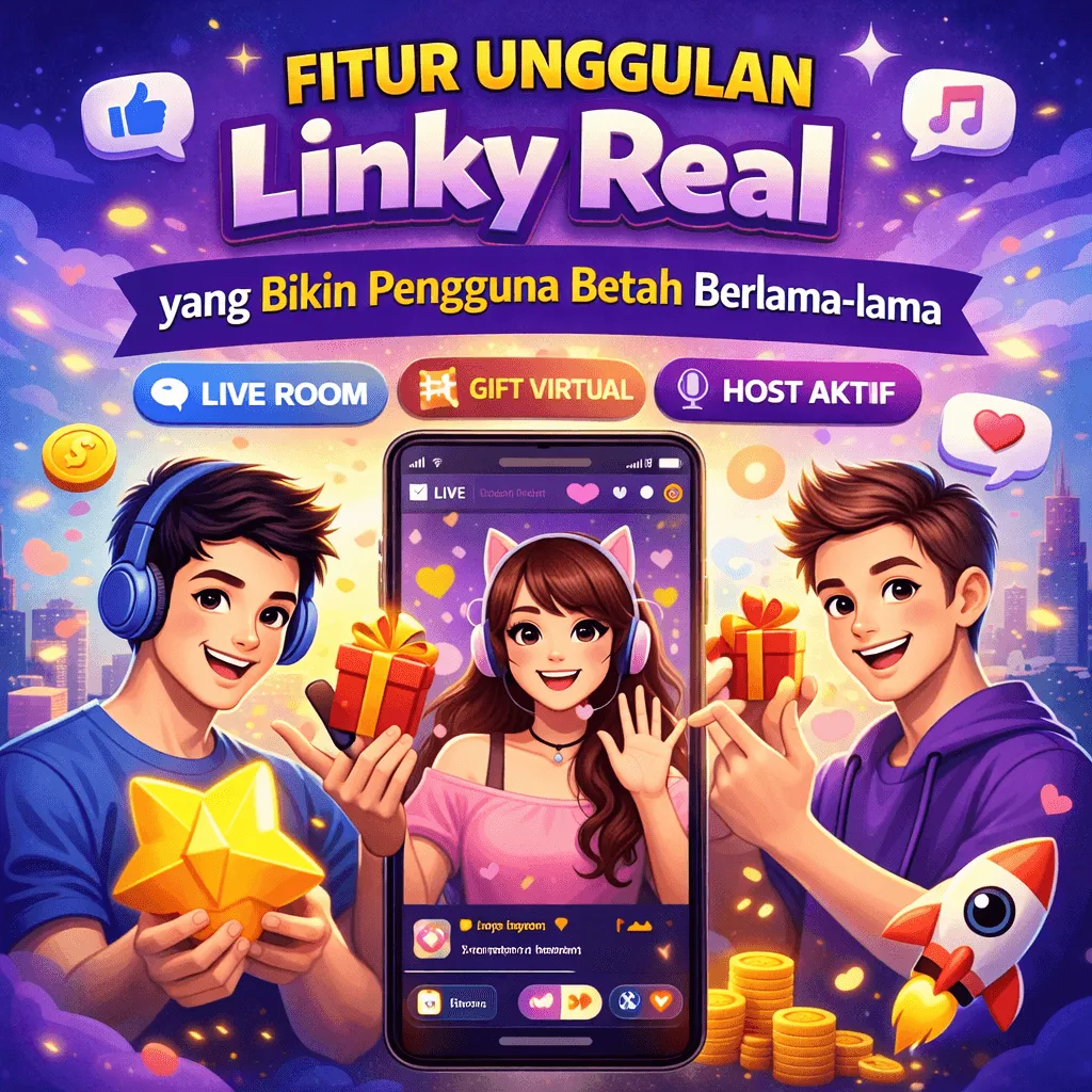 Fitur Unggulan Linky Real 🌟 yang Bikin Pengguna Betah Berlama-lama