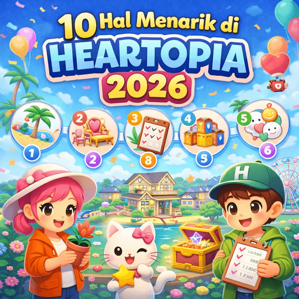 10 Hal Menarik di Heartopia yang Membuat Game Ini Semakin Populer di 2026
