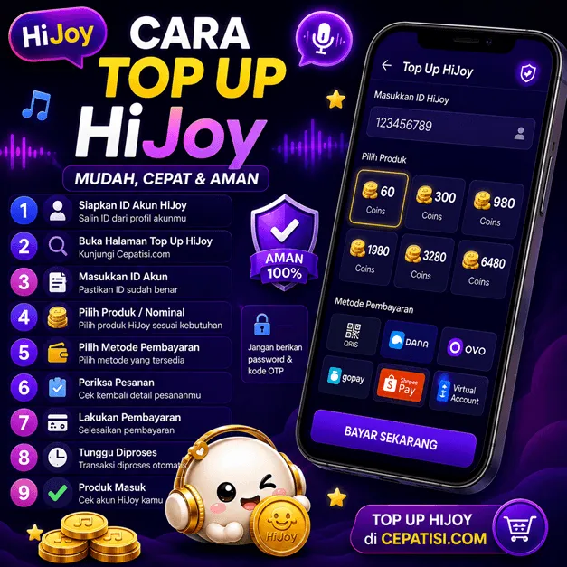 Cara Top Up HiJoy dengan Mudah: Panduan Lengkap untuk Pengguna