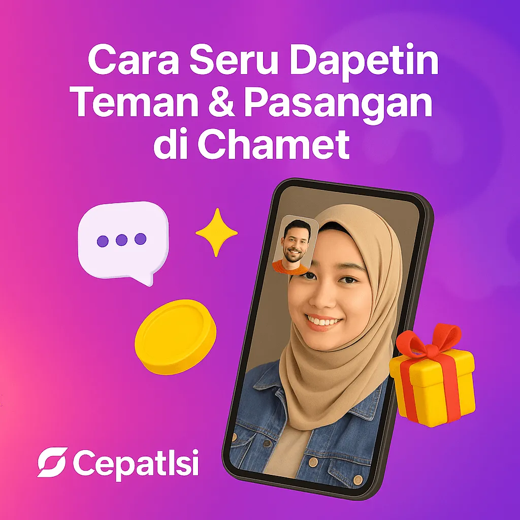 Cara Seru Dapetin Teman & Pasangan di Chamet – Tips Interaksi Biar Dilirik