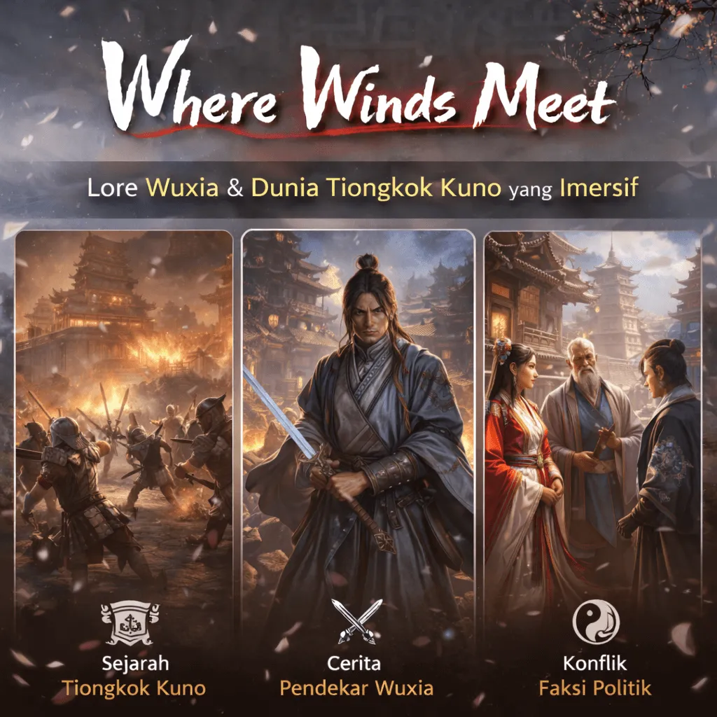🏮 Where Winds Meet: Menyelami Dunia Tiongkok Kuno dalam Kisah Pendekar Wuxia