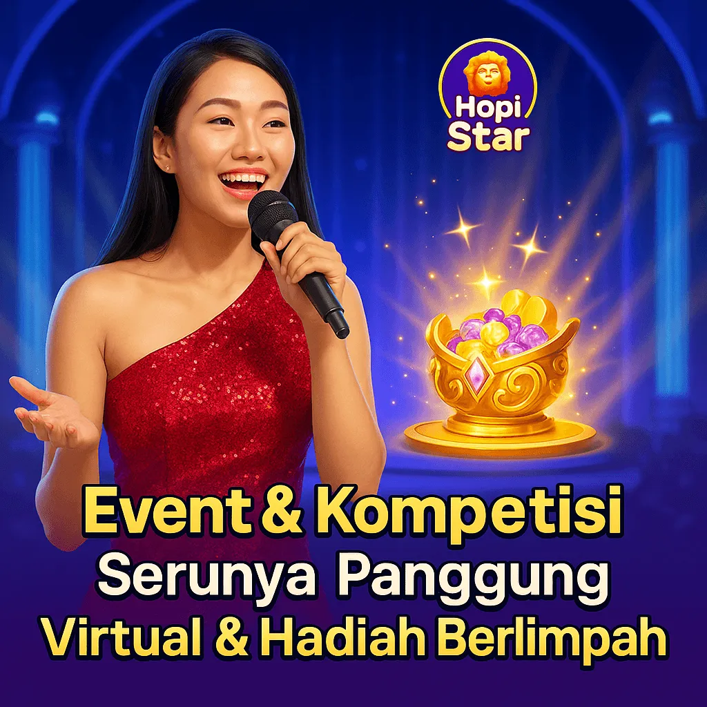 Event & Kompetisi Hopi Star: Serunya Panggung Virtual & Hadiah Berlimpah