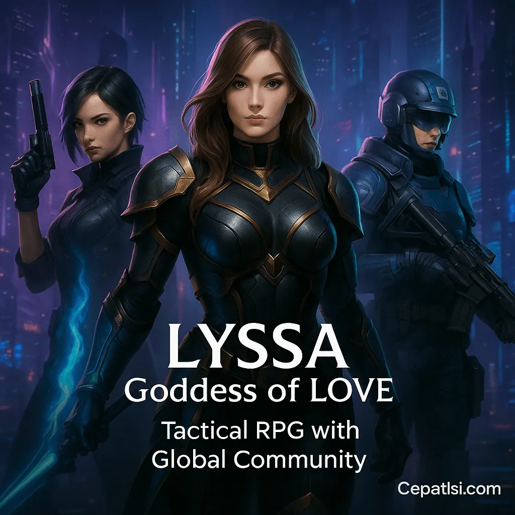 🎮 Mengenal LYSSA: Goddess of LOVE — Dunia Tak Terkendali antara Cinta, Faksi, dan Pertempuran Taktis