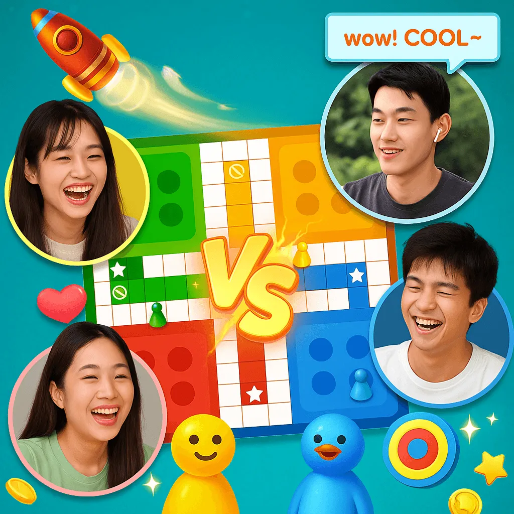 Lama Ludo 2025: Ludo Online, Game Pesta, dan Room Suara 24 Jam