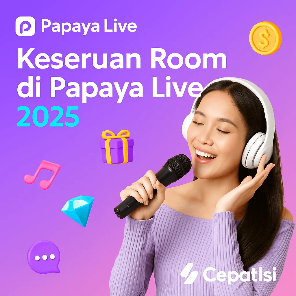 Keseruan Room di Papaya Live: Dari Karaoke, Gaming, sampai Cari Teman Baru