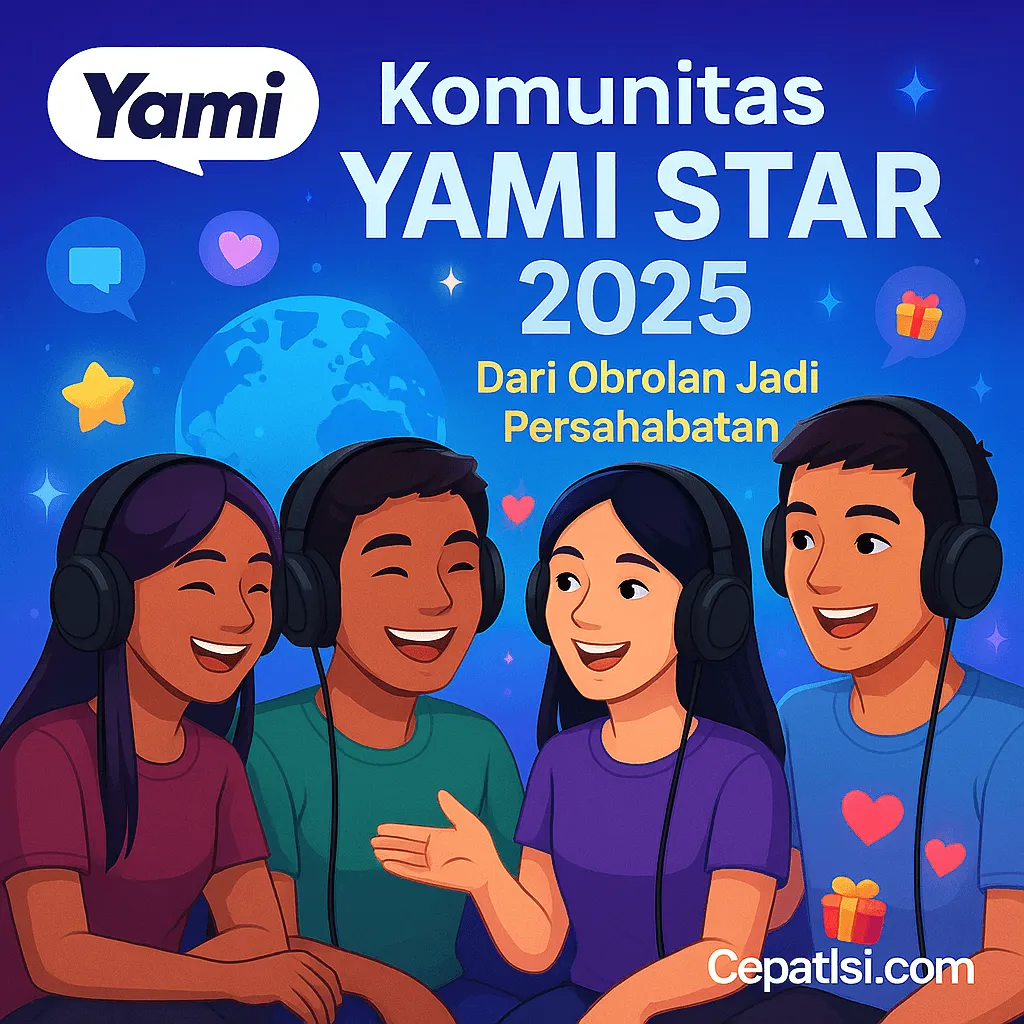 🌍 Suasana Komunitas Yami Star — Dari Obrolan Santai Jadi Persahabatan Global