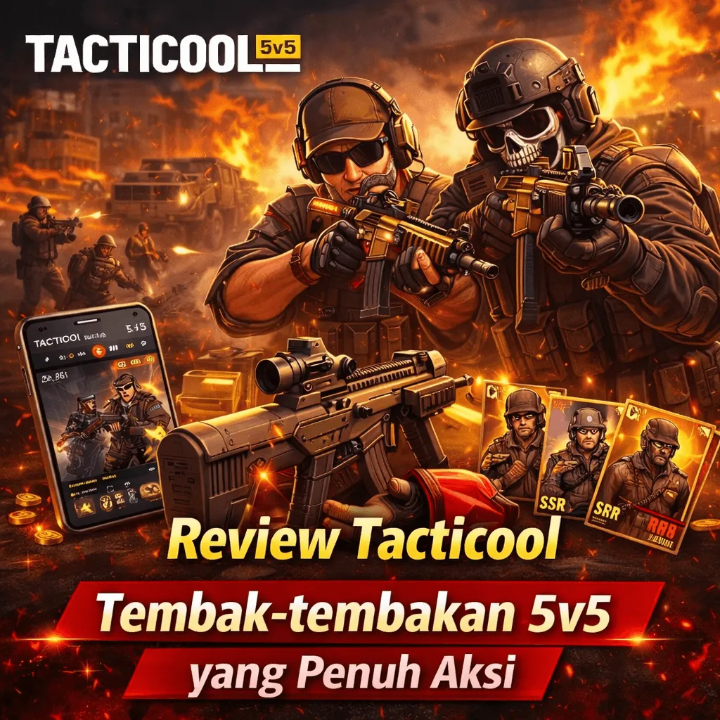 Review Tacticool: Tembak-tembakan 5v5 yang Penuh Aksi