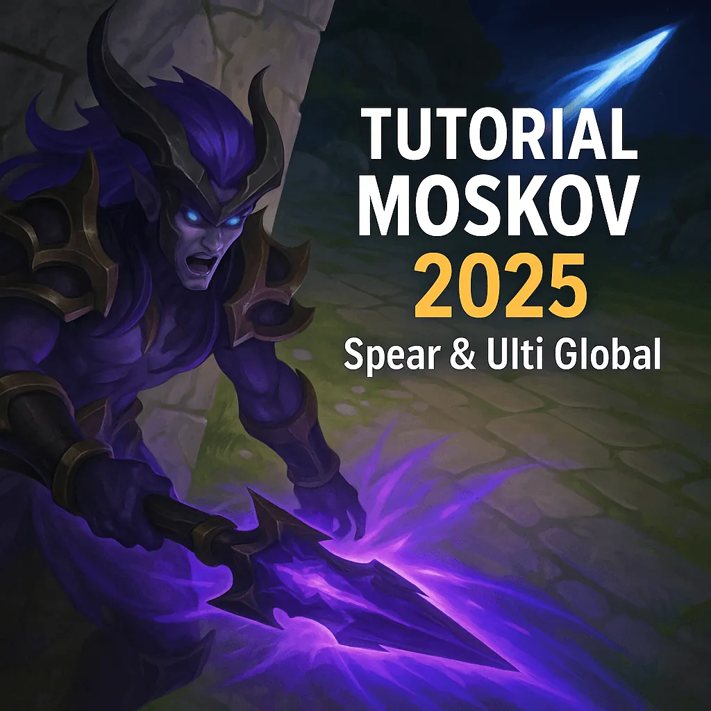 Tutorial Moskov Mobile Legends 2025: Marksman Spear, Ulti Global & Meta Terkini