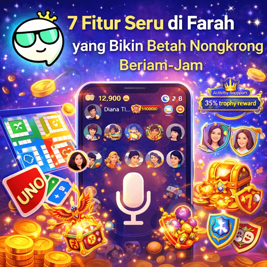 7 Fitur Seru di Aplikasi Farah Voice Chat yang Bikin Betah Nongkrong Berjam-Jam