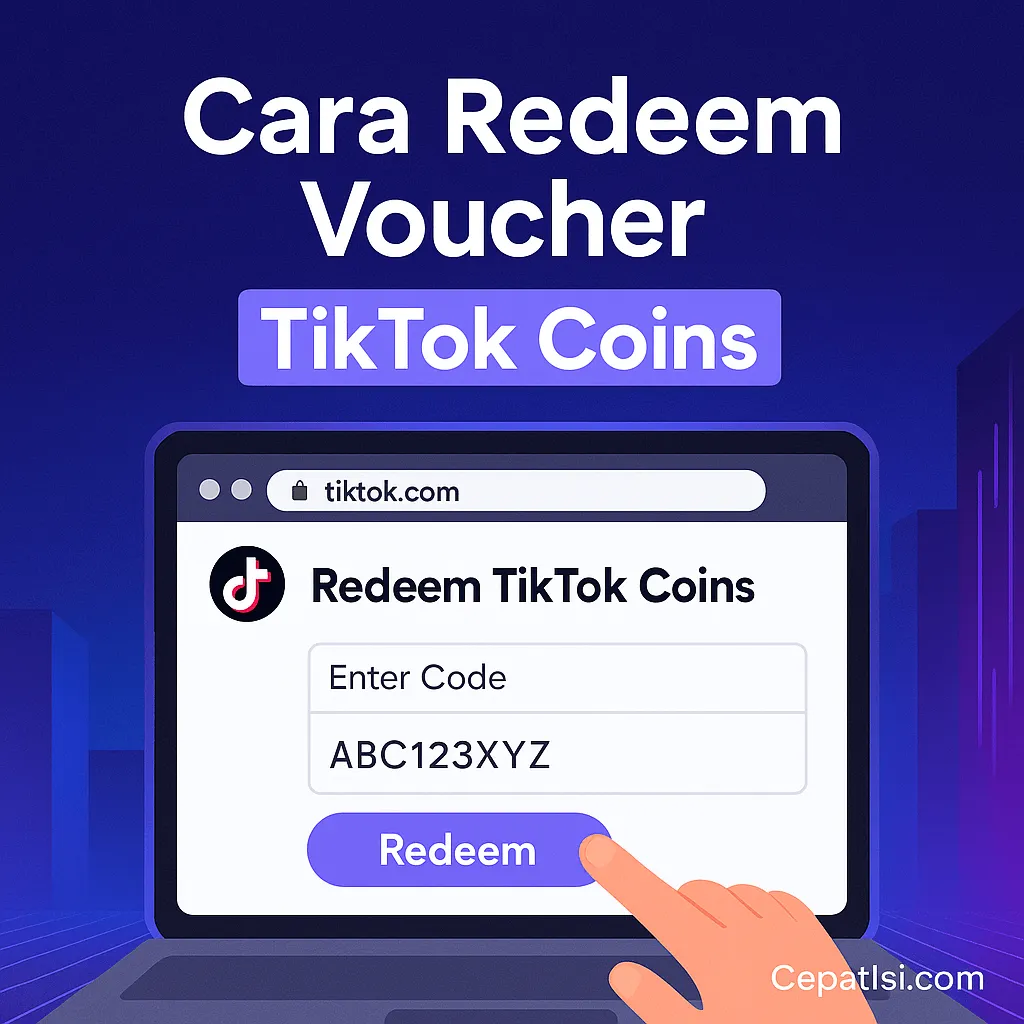 Cara Redeem Voucher TikTok Coins – Panduan Lengkap untuk Pemula