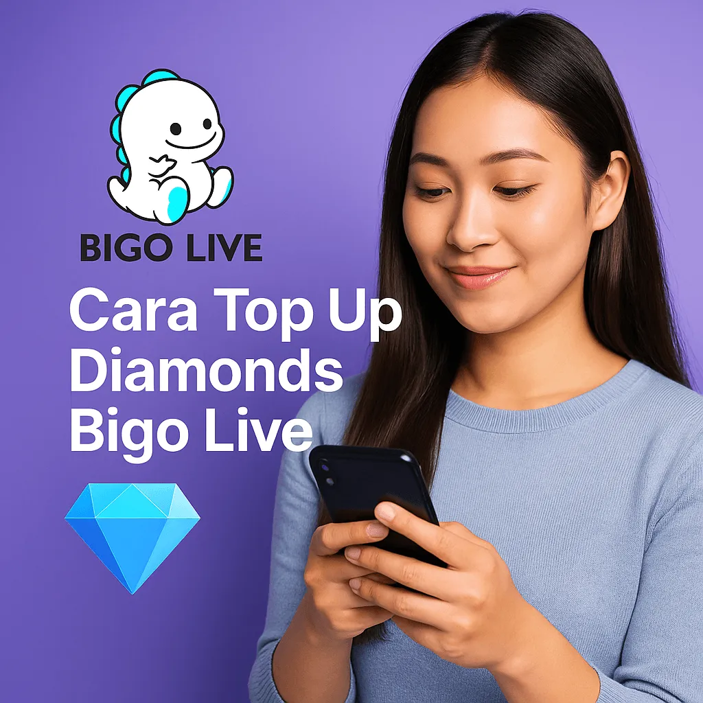 Cara Top Up Diamonds Bigo Live Murah & Aman