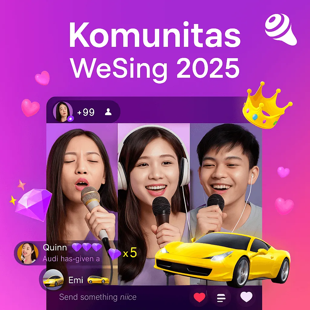 Komunitas WeSing 2025: Cara Jadi Populer & Temukan Teman Baru