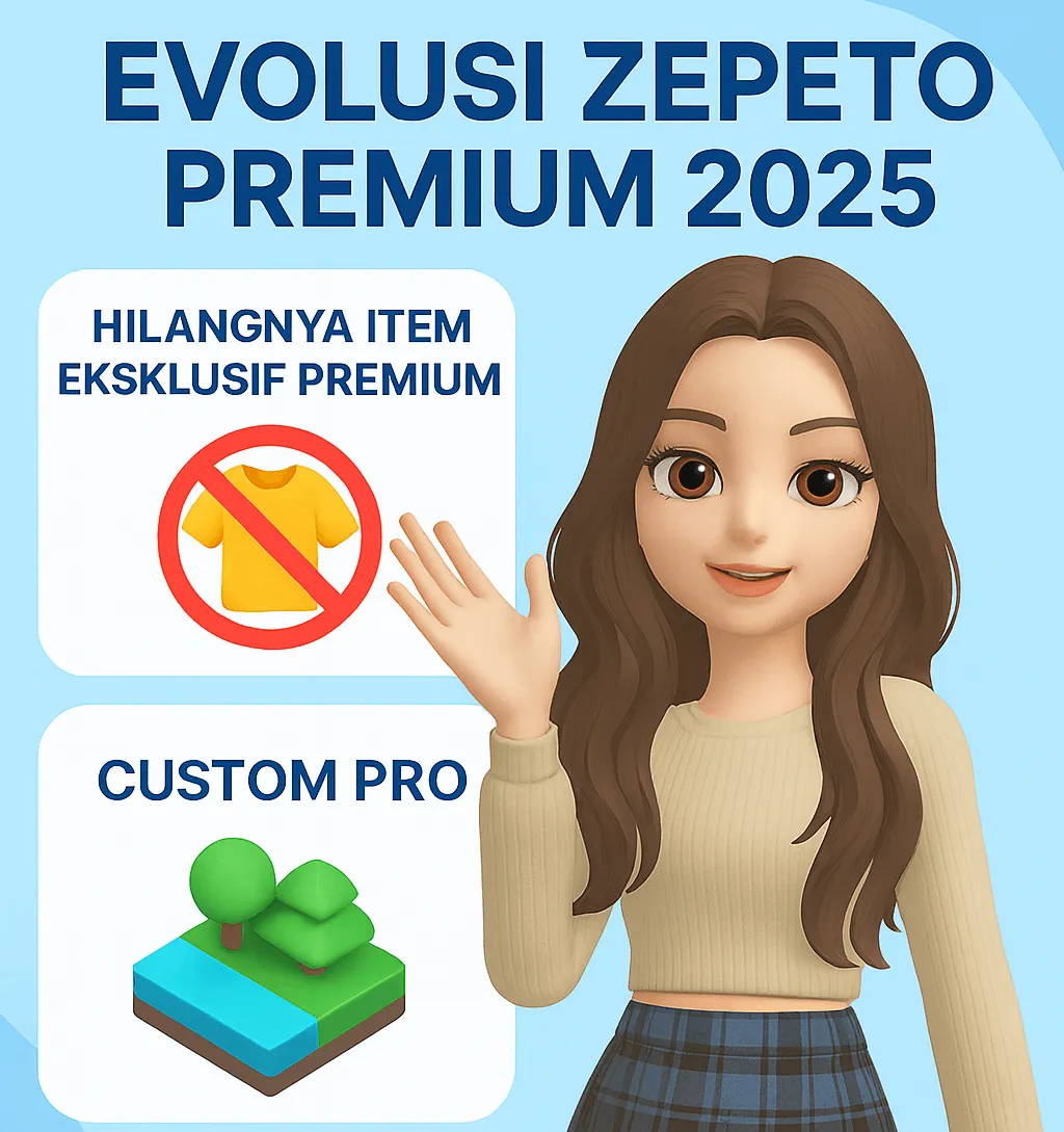 Evolusi ZEPETO Premium 2025: Fitur Baru, Manfaat, dan Cara Maksimalkannya