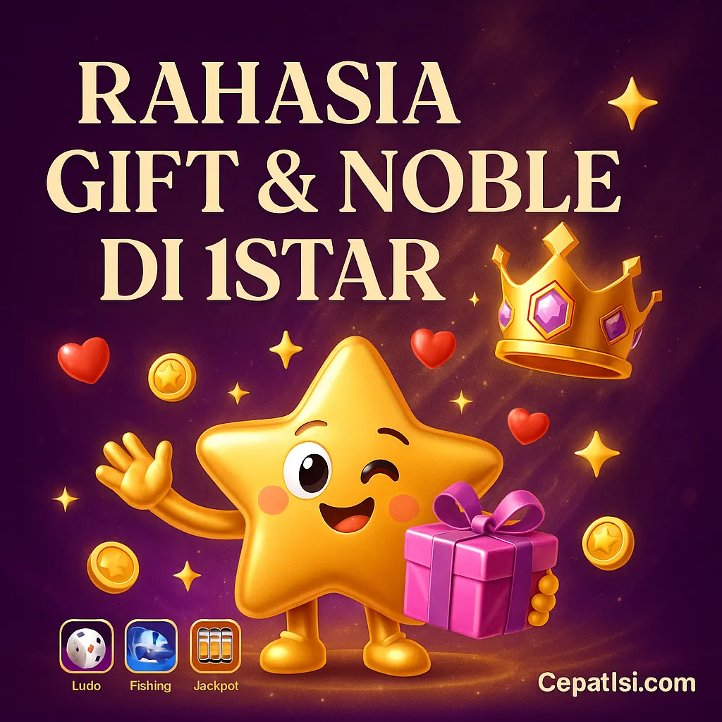 Rahasia Gift & Noble di 1Star: Maksimalkan Hadiah & Keanggotaan VIP