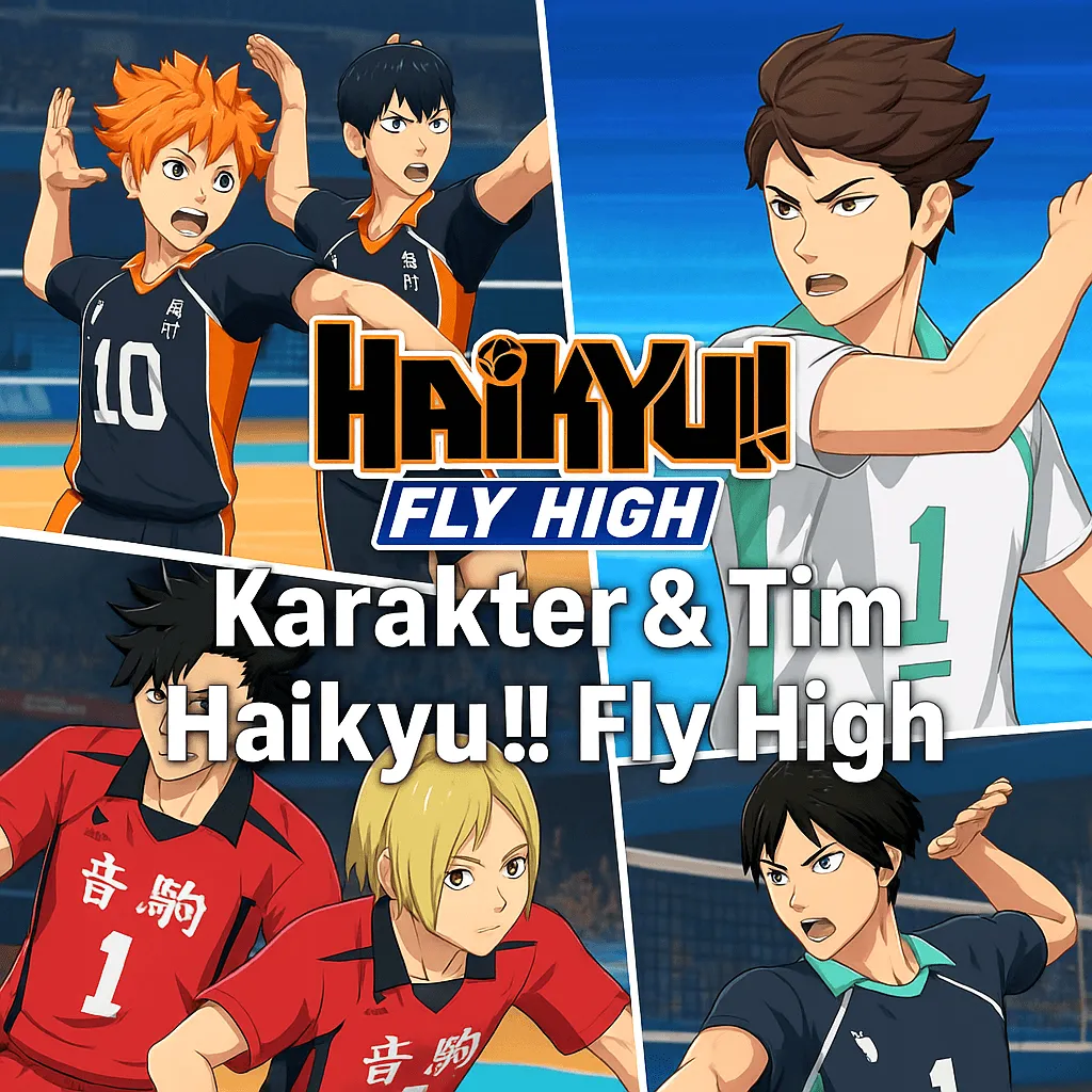 Karakter Favorit di Haikyu!! Fly High: Karasuno, Nekoma, hingga Aoba Johsai