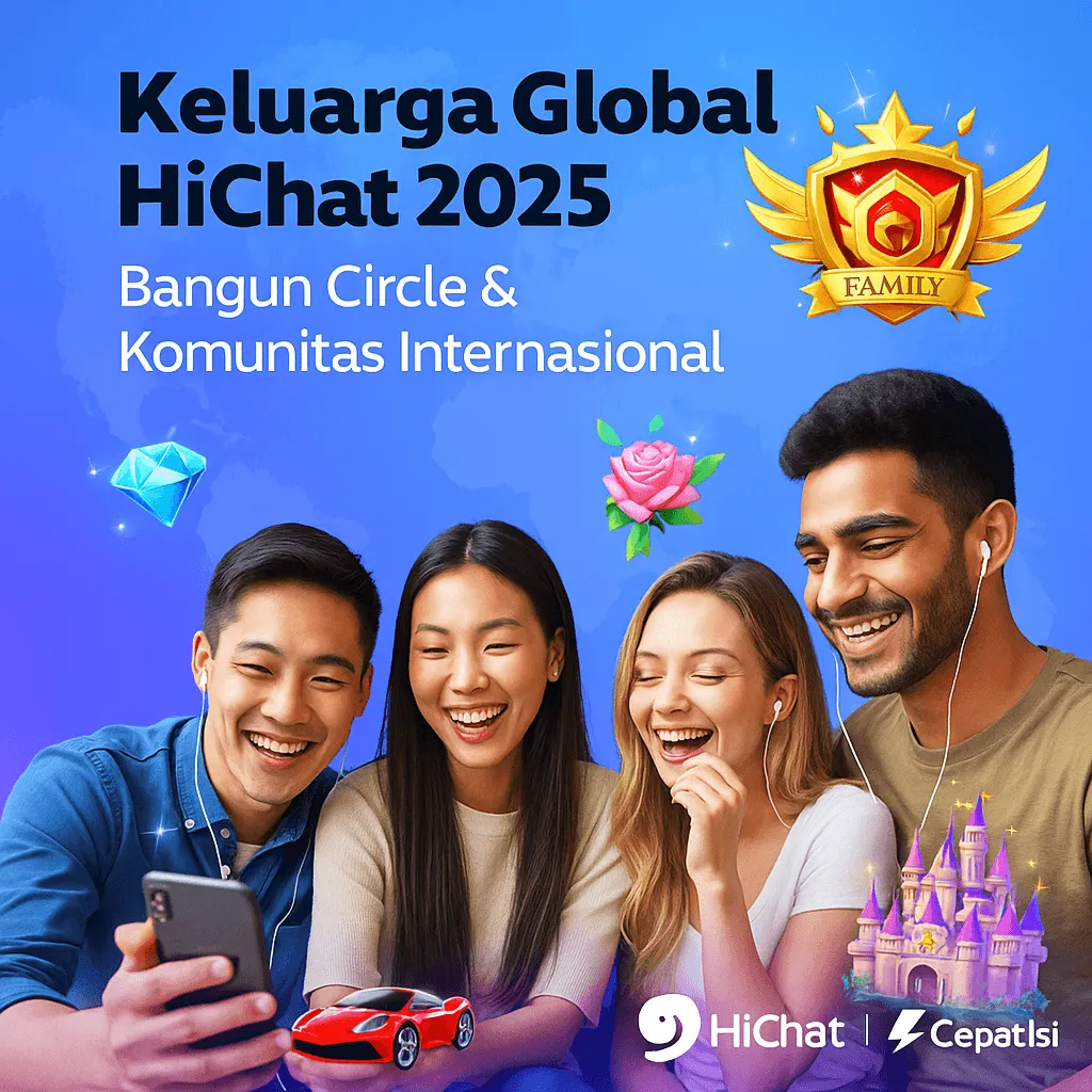 Keluarga Global di HiChat: Bangun Circle Asyik & Komunitas Internasional