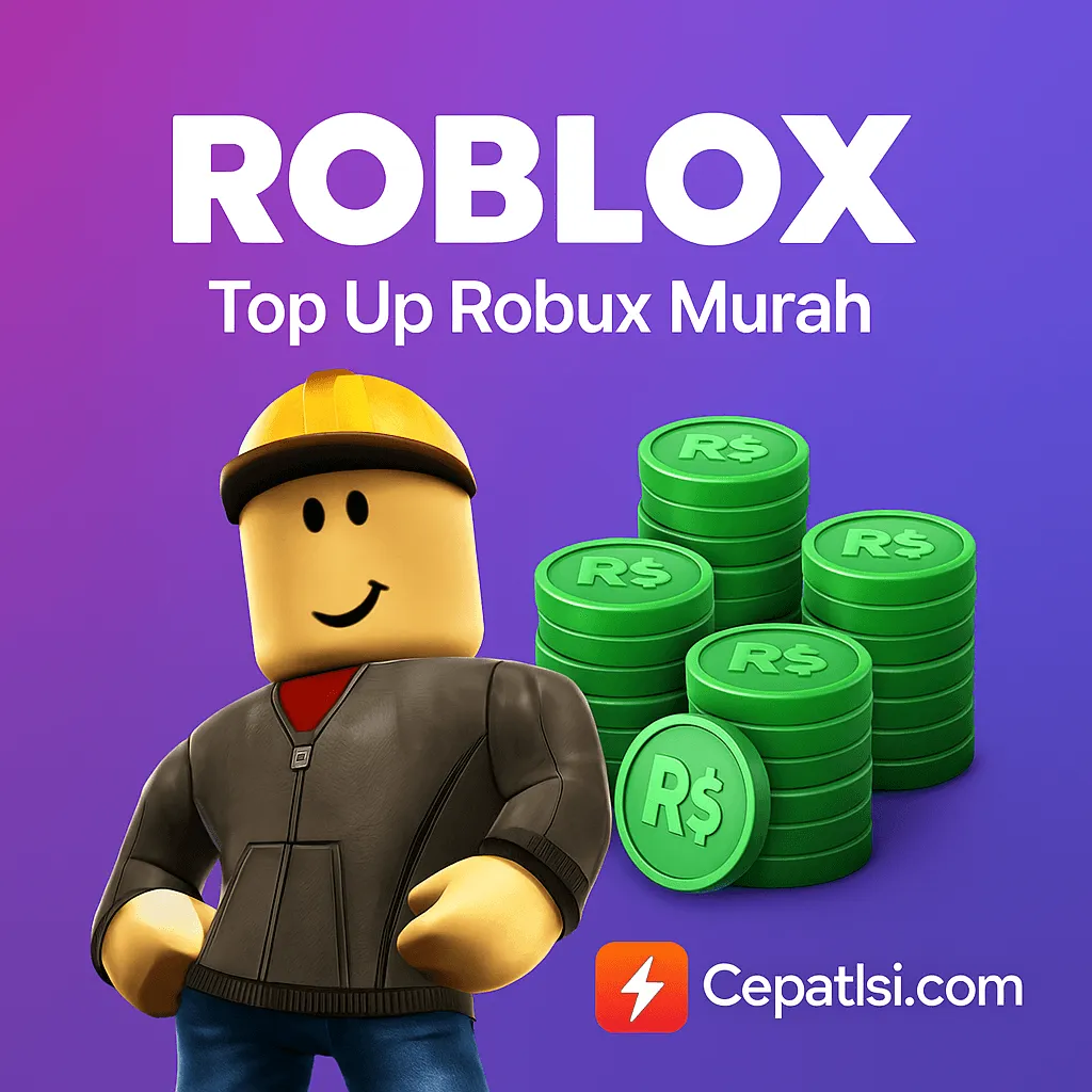 Roblox: Dunia Game Kreatif & Cara Top Up Robux Murah 2025