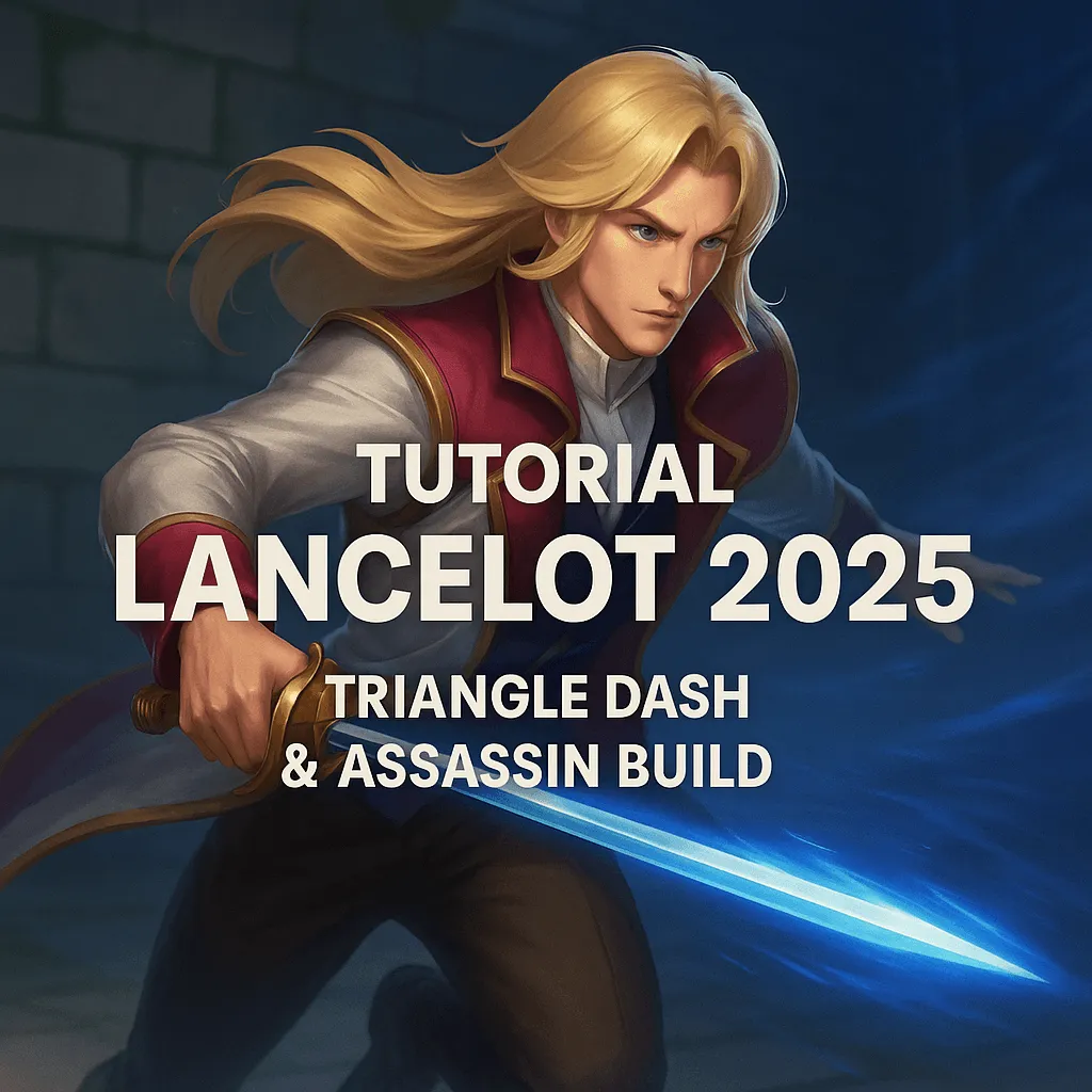 Tutorial Lancelot Mobile Legends: Triangle Dash & Assassin Build