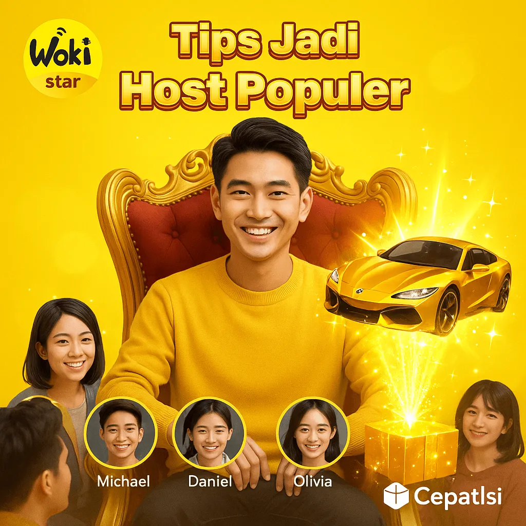 Tips Jadi Host Populer di Waki Star: Interaksi, Gift, dan VIP