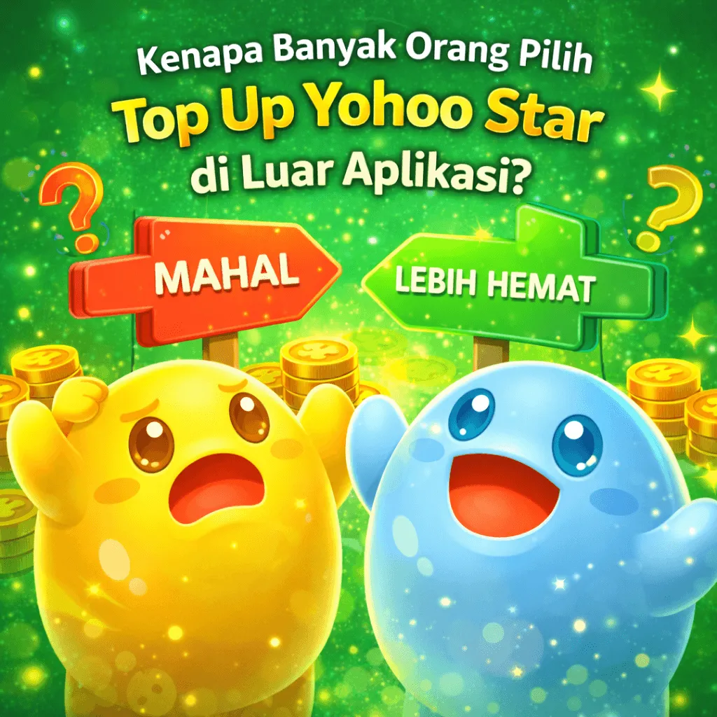 Kenapa Banyak Orang Pilih Top Up Yohoo Star di Luar Aplikasi?