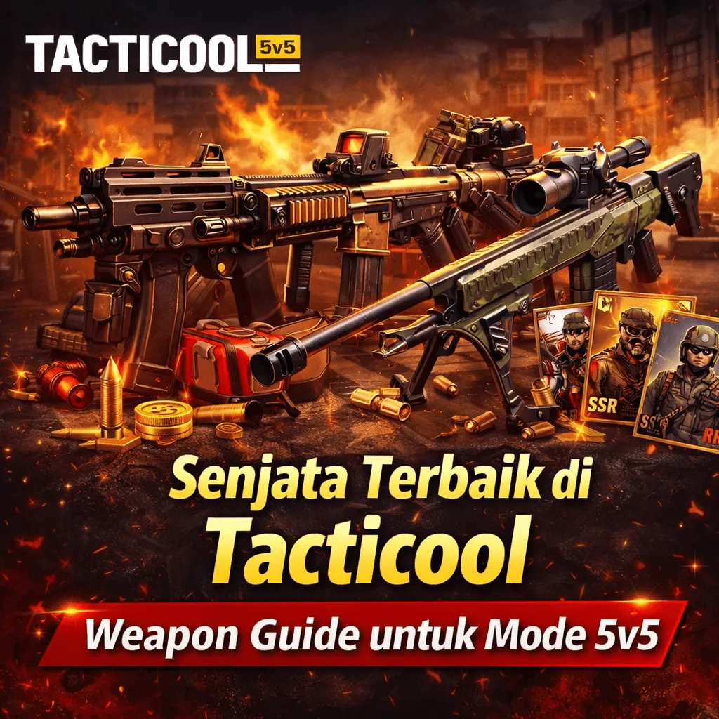 Senjata Terbaik di Tacticool: Weapon Guide untuk Mode 5v5
