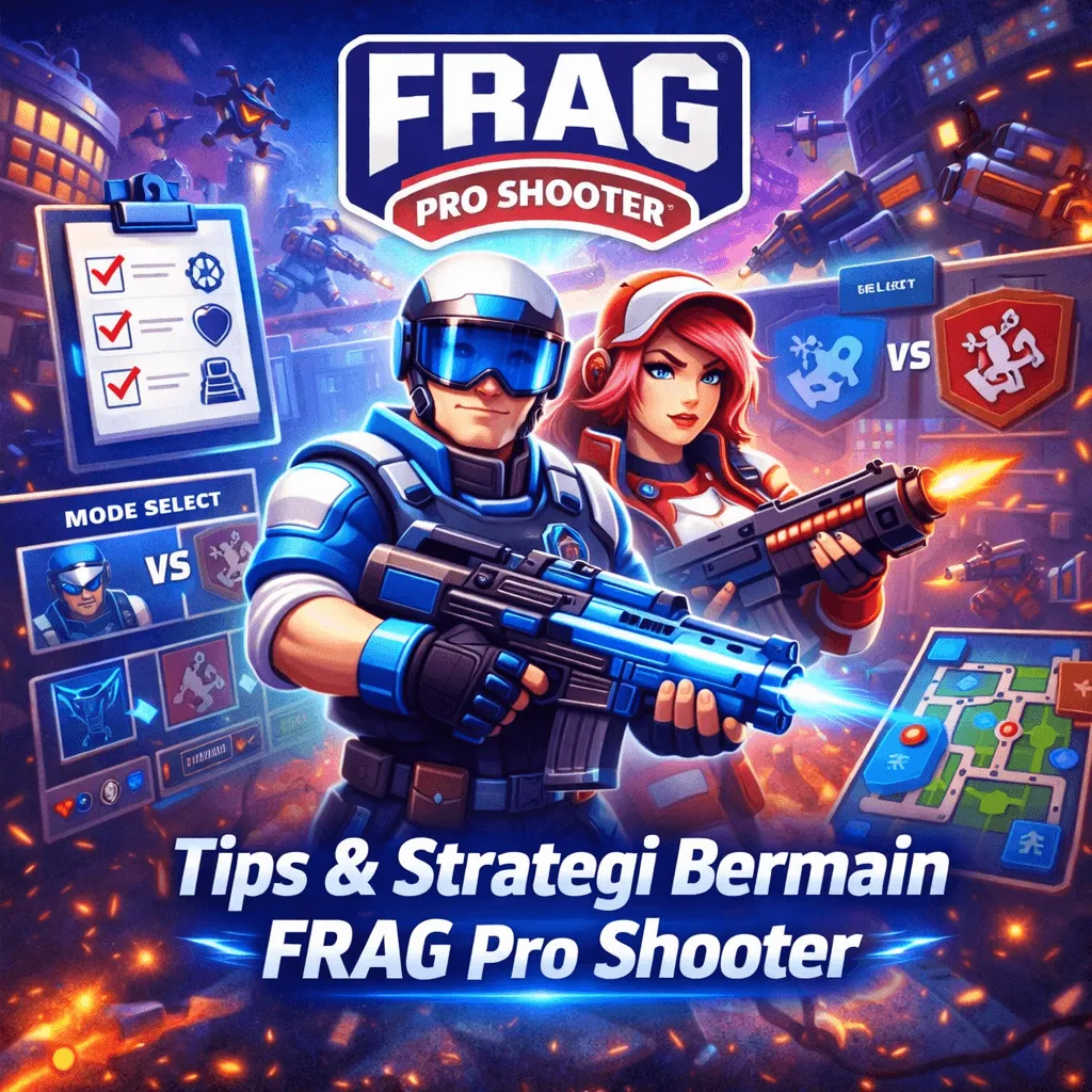 Tips Bermain FRAG Pro Shooter agar Cepat Menang dan Mudah Rank Up