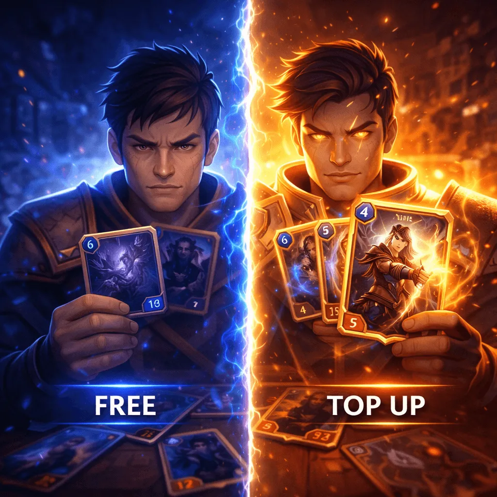 Perbedaan Player Free vs Top Up di Legends of Runeterra: Mana Lebih Unggul?
