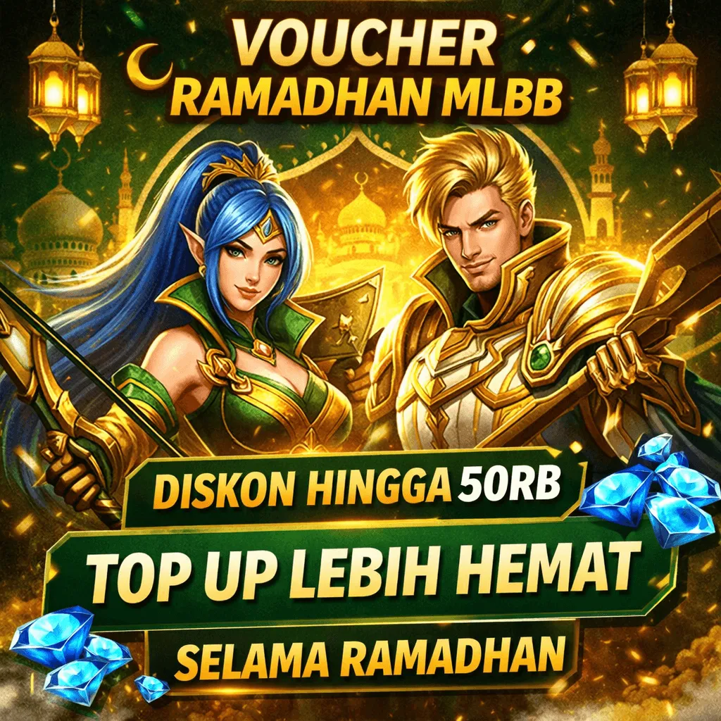 Voucher Diskon Top Up Mobile Legends Selama Ramadhan 2026, Potongan Hingga 50RB!