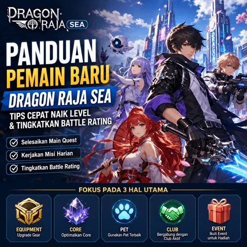 Panduan Lengkap Pemula Dragon Raja SEA: Tips Cepat Naik Level dan Battle Rating