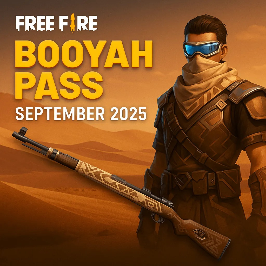 Booyah Pass Free Fire September 2025: Skin Kar98k Gurun & Bundle Eksklusif!