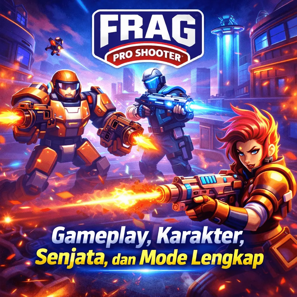 Gameplay FRAG Pro Shooter: Sistem Karakter, Senjata, dan Mode Permainan Lengkap