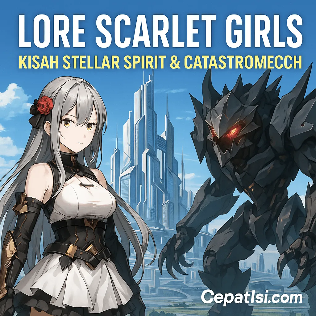 🌌 Lore Scarlet Girls: Kisah Stellar Spirit & Catastromech