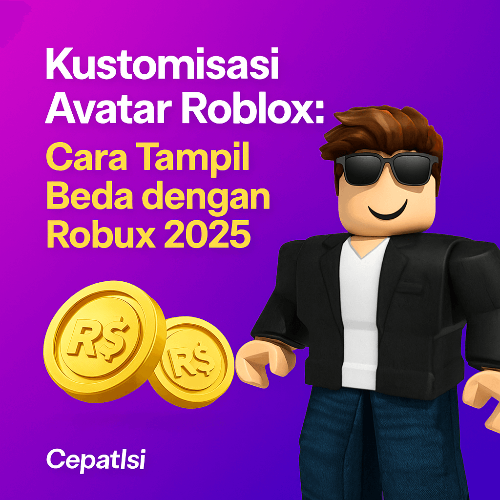ustomisasi Avatar Roblox 2025: Cara Tampil Beda dengan Robux