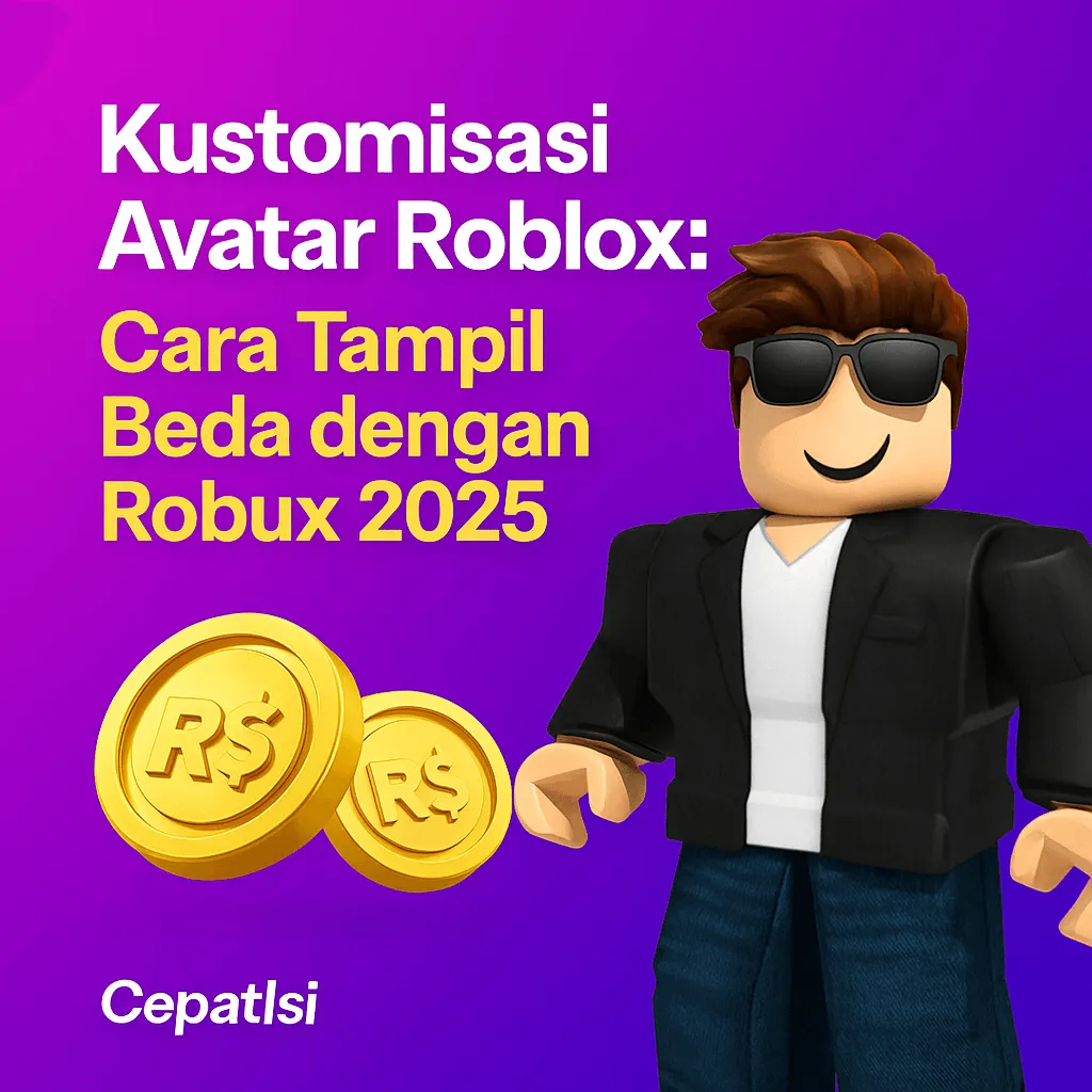 Kustomisasi Avatar Roblox: Cara Tampil Beda dengan Robux 2025