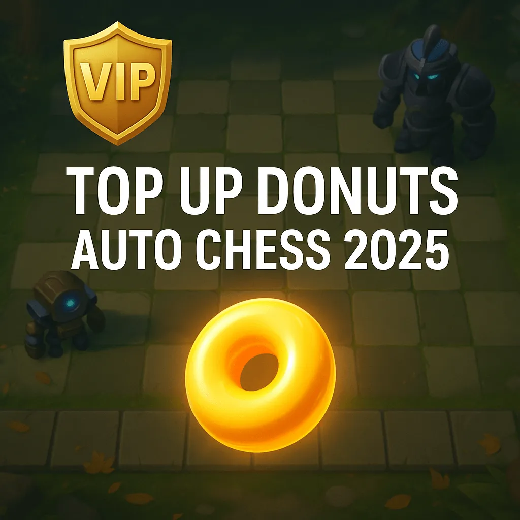 Cara Top Up Donuts Auto Chess 2025 Murah, Aman, dan Cepat