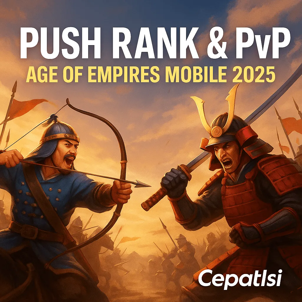 Cara Push Rank & Menang PvP di Age of Empires Mobile 2025