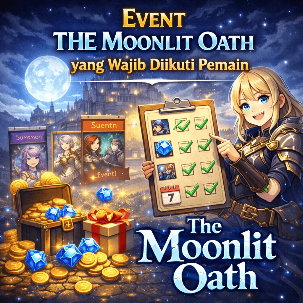 Event The Moonlit Oath yang Wajib Diikuti Pemain untuk Mendapatkan Reward Besar