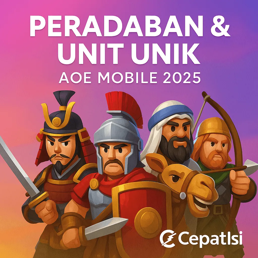 Daftar Peradaban & Unit Unik di Age of Empires Mobile 2025