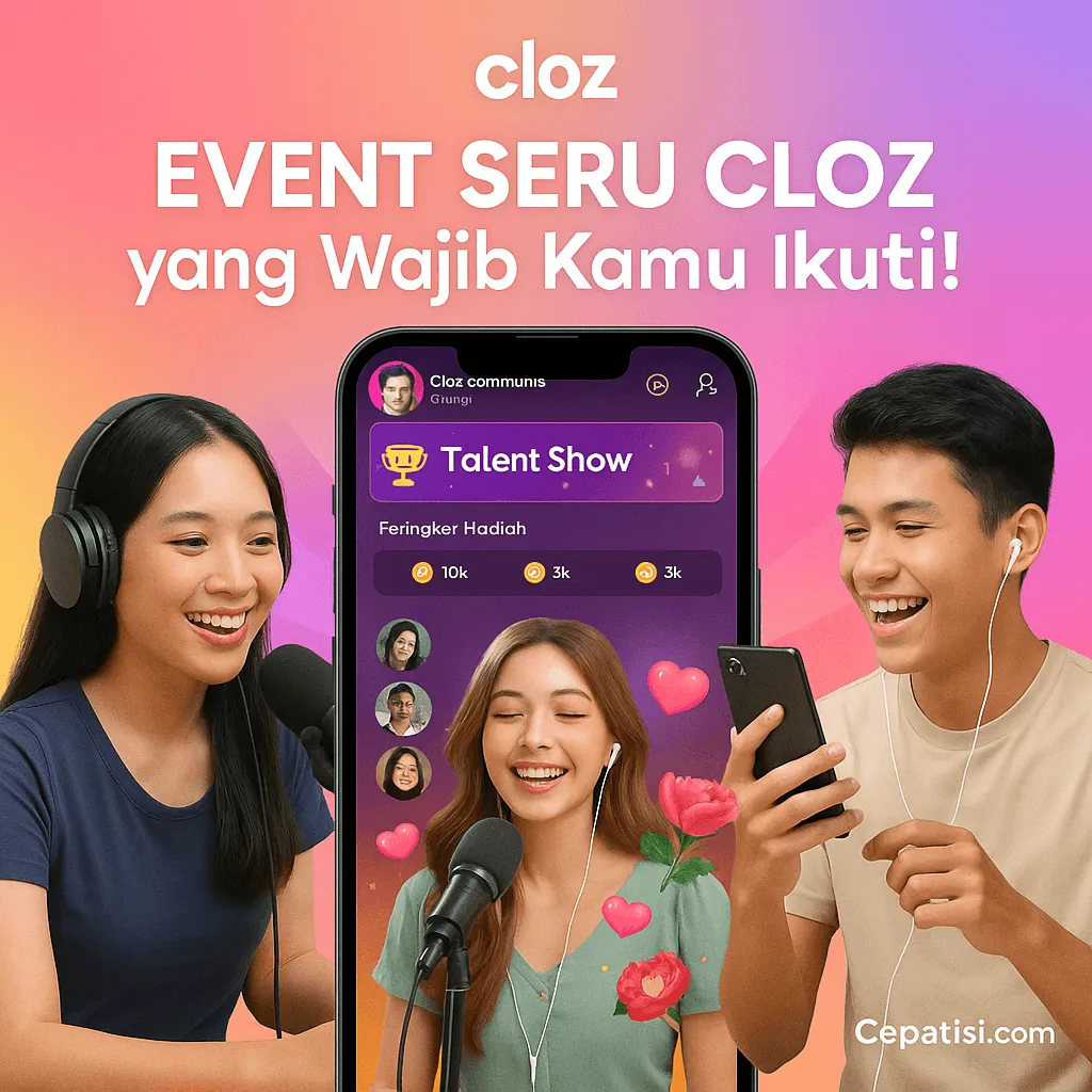 🎉 Event Seru Cloz yang Wajib Kamu Ikuti Biar Nggak Ketinggalan Hadiah