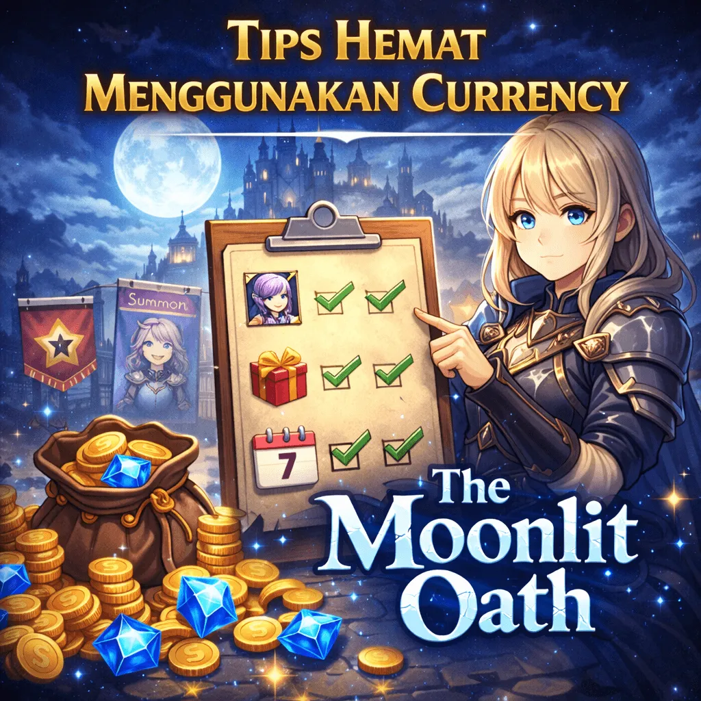 5 Tips Hemat Menggunakan Currency di The Moonlit Oath Agar Tidak Cepat Habis