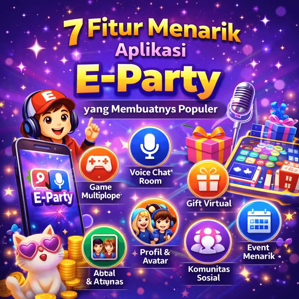 7 Fitur Menarik Aplikasi E-Party yang Membuatnya Semakin Populer