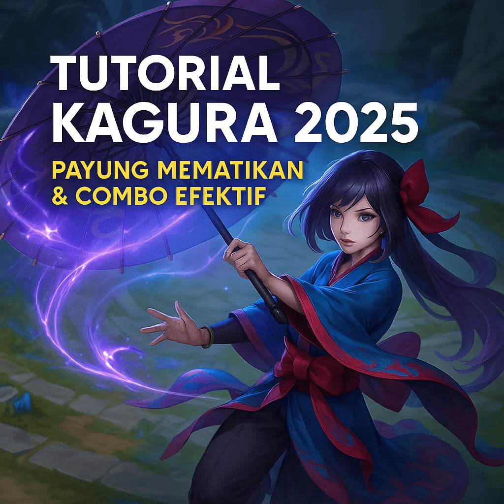 Tutorial Kagura Mobile Legends: Payung Mematikan & Combo Efektif