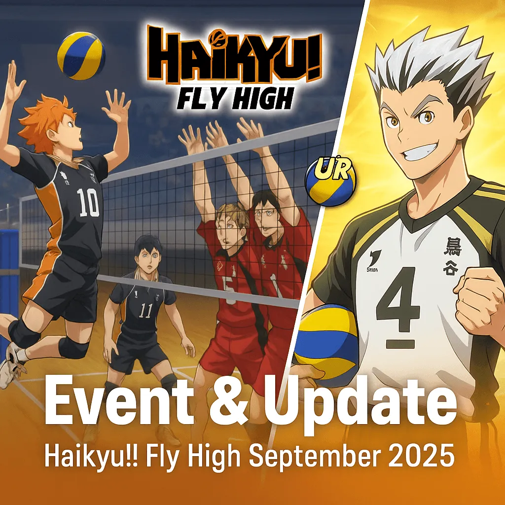 Event & Update Terbaru Haikyu!! Fly High September 2025
