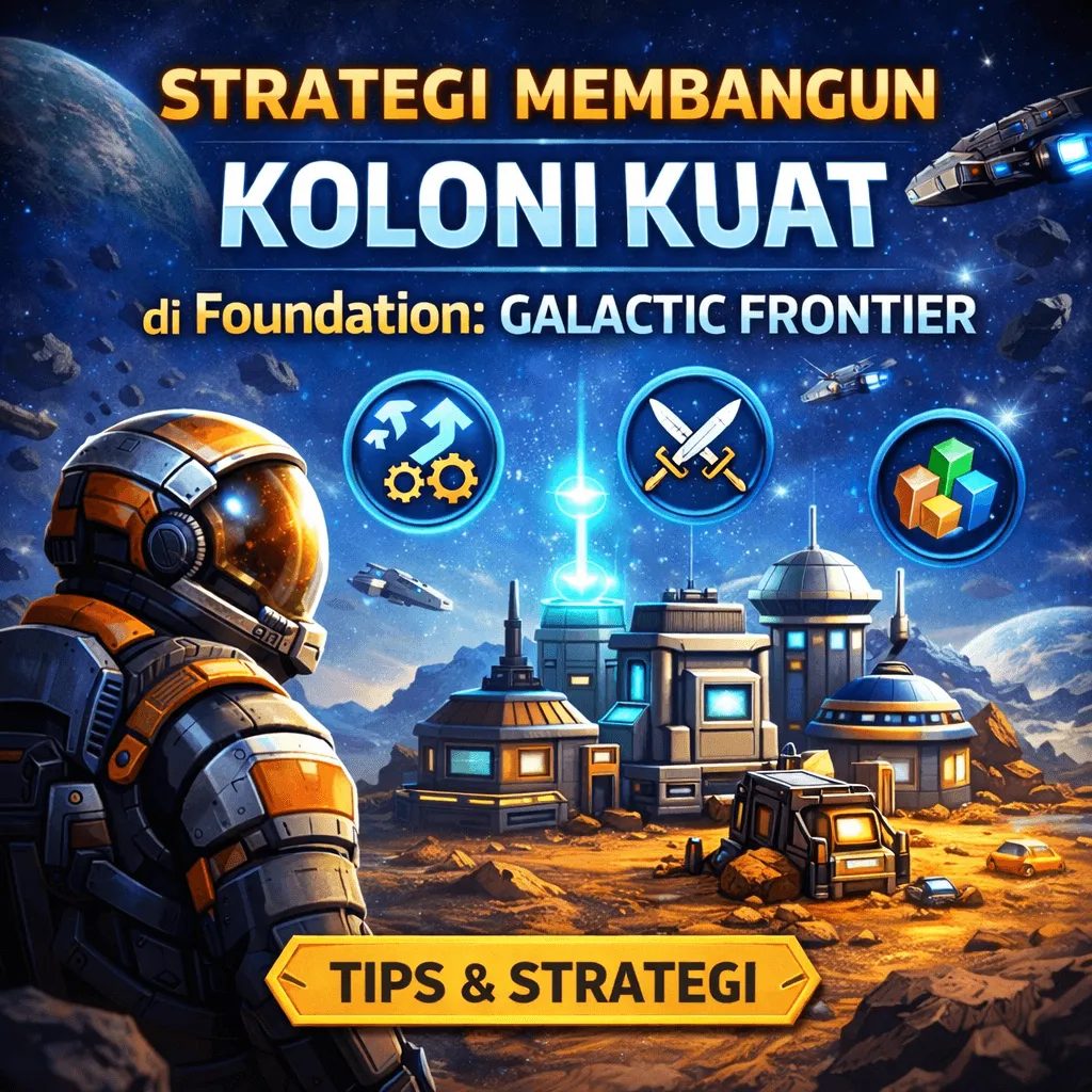 Strategi Membangun Koloni Kuat di Foundation: Galactic Frontier